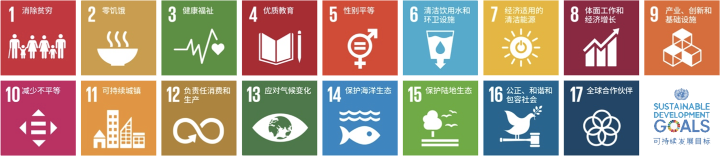 支持联合国可持续发展目标